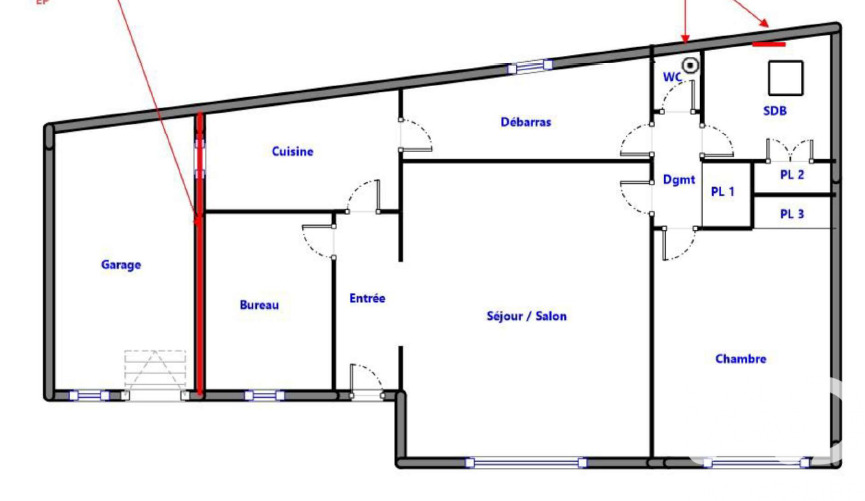 Maison 3 Pièce(s) Le Havre - Photo 10