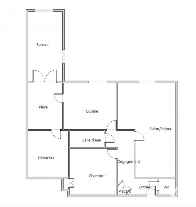 Appartement 4 Pièce(s) Lyon 2eme Arrondissement