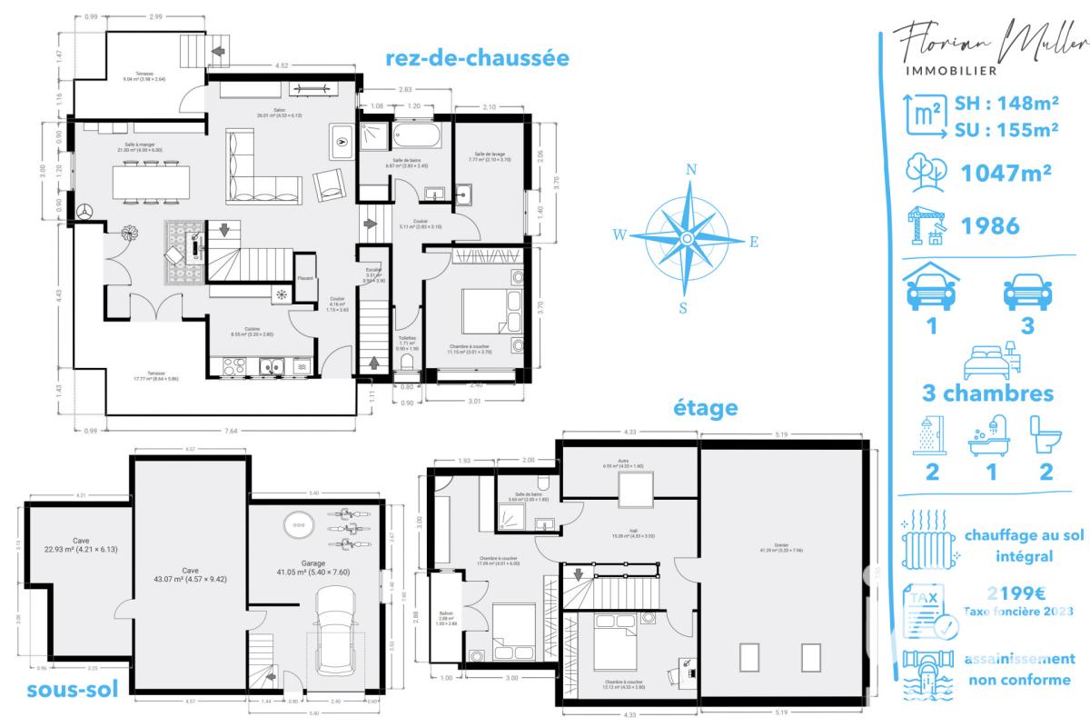 Maison 6 Pièce(s) Grand-Charmont - Photo 23