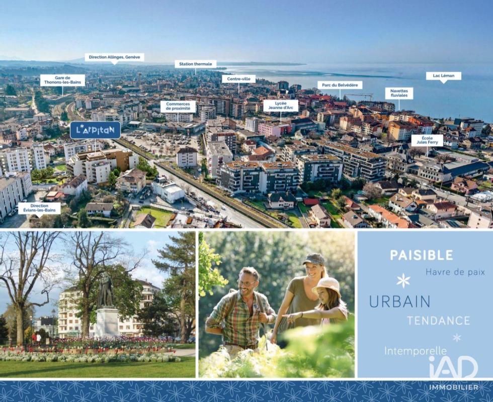 Appartement 3 Pièce(s) Thonon-les-Bains