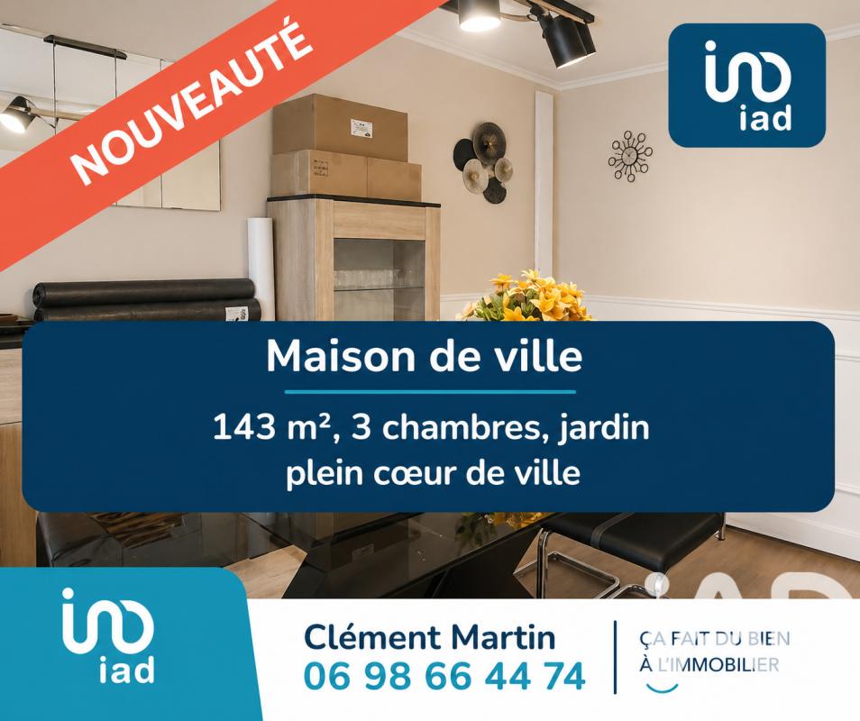 Maison de ville 5 Pièce(s) Déols