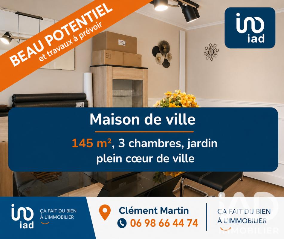 Maison de ville 5 Pièce(s) Déols