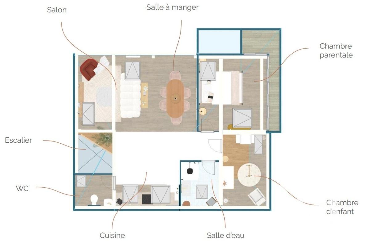 Appartement 3 Pièce(s) Le Plessis-Belleville - Photo 16