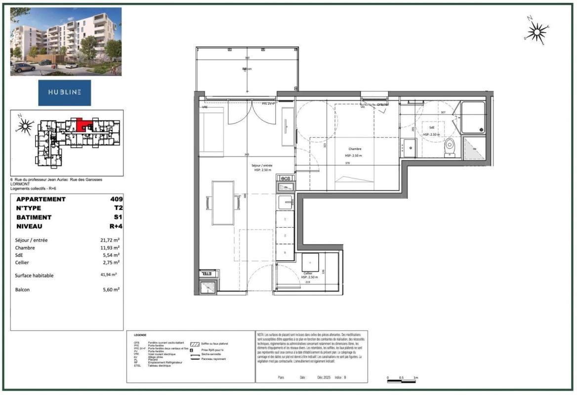 Appartement 2 Pièce(s) Lormont - Photo 6