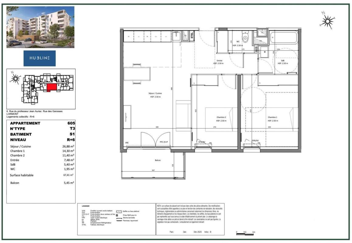 Appartement 3 Pièce(s) Lormont - Photo 6