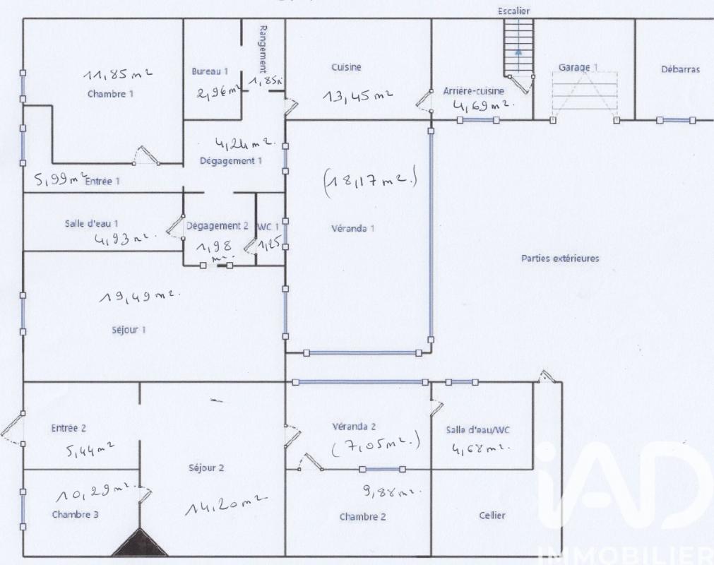 Maison 6 Pièce(s) Chauvé