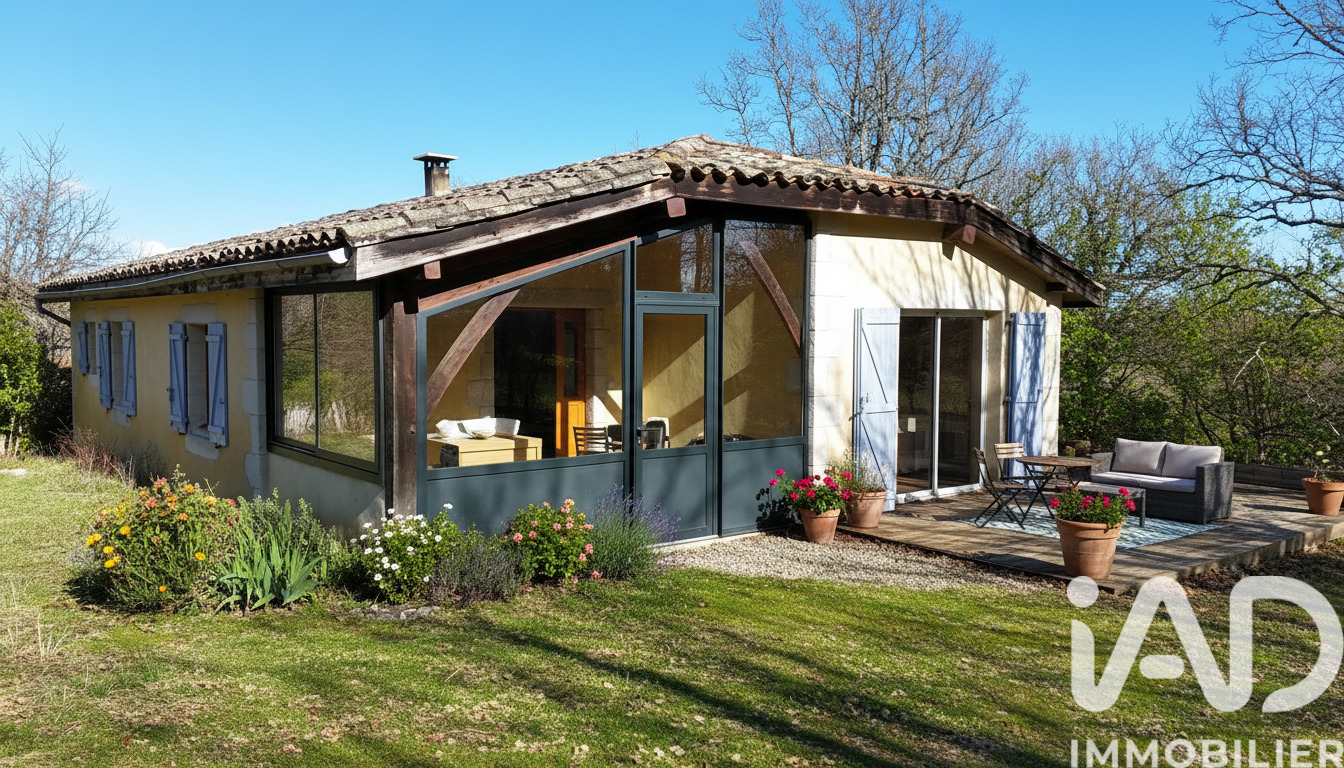 Maison 3 Pièce(s) Barguelonne-en-Quercy - Photo 1