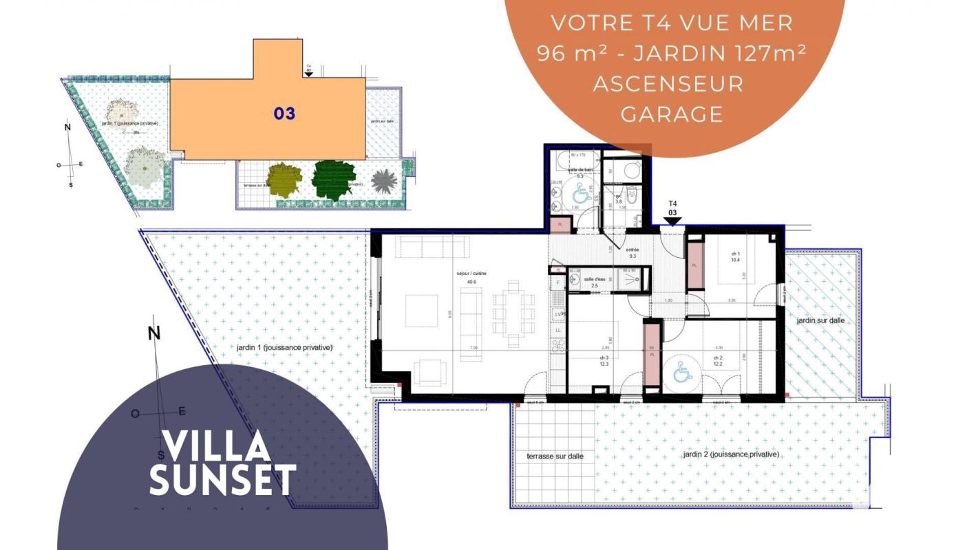 Appartement 4 Pièce(s) Six-Fours-les-Plages - Photo 5