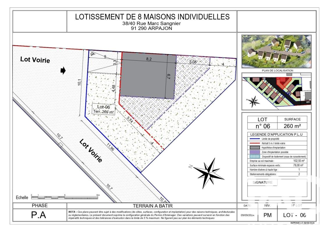 Terrain  Arpajon