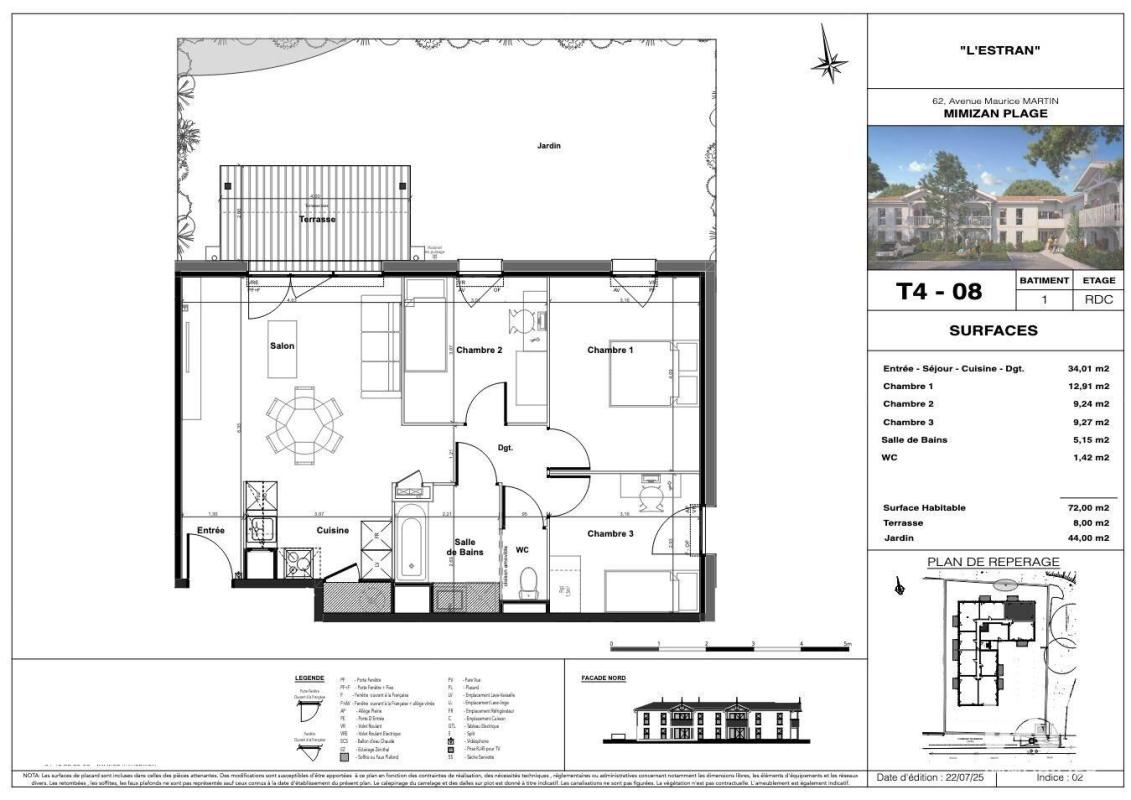 Appartement 4 Pièce(s) Mimizan - Photo 4