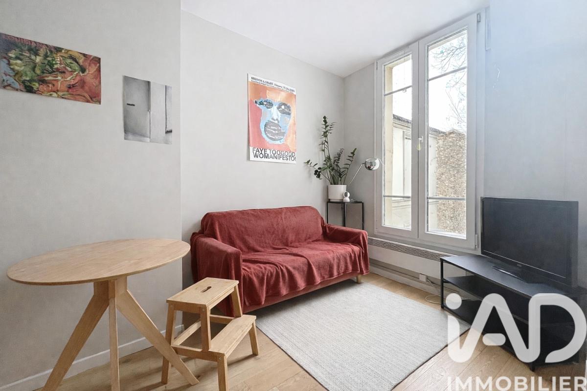 Appartement 2 Pièce(s) Paris 20eme Arrondissement