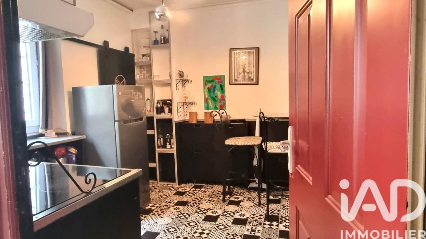 Appartement 1 Pièce(s) Paris 20eme Arrondissement