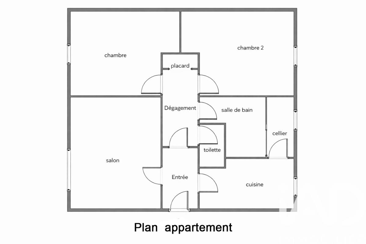 Appartement 3 Pièce(s) Châlons-en-Champagne