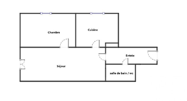 Appartement 2 Pièce(s) Clermont-Ferrand