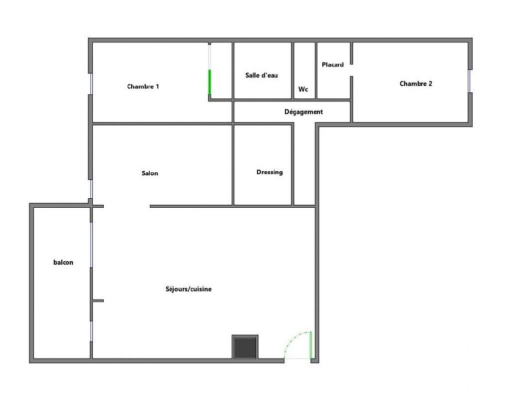 Appartement 4 Pièce(s) Éragny
