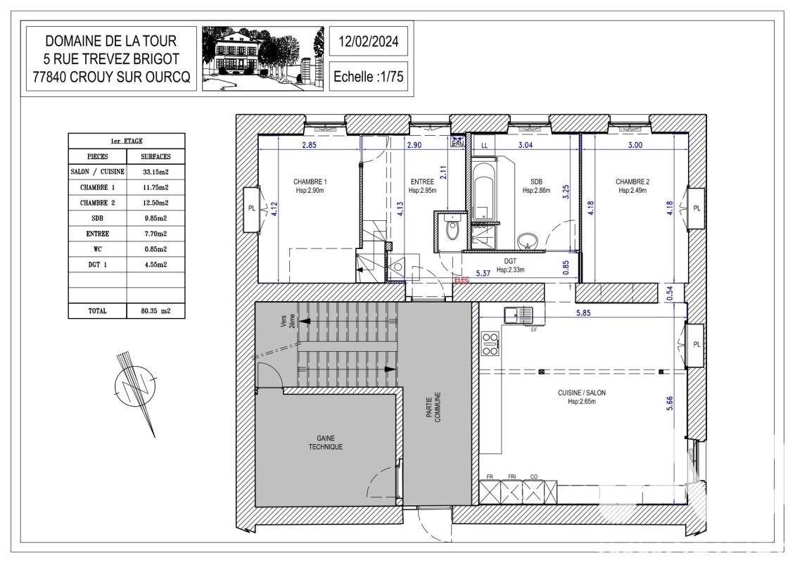 Appartement 7 Pièce(s) Crouy-sur-Ourcq - Photo 10