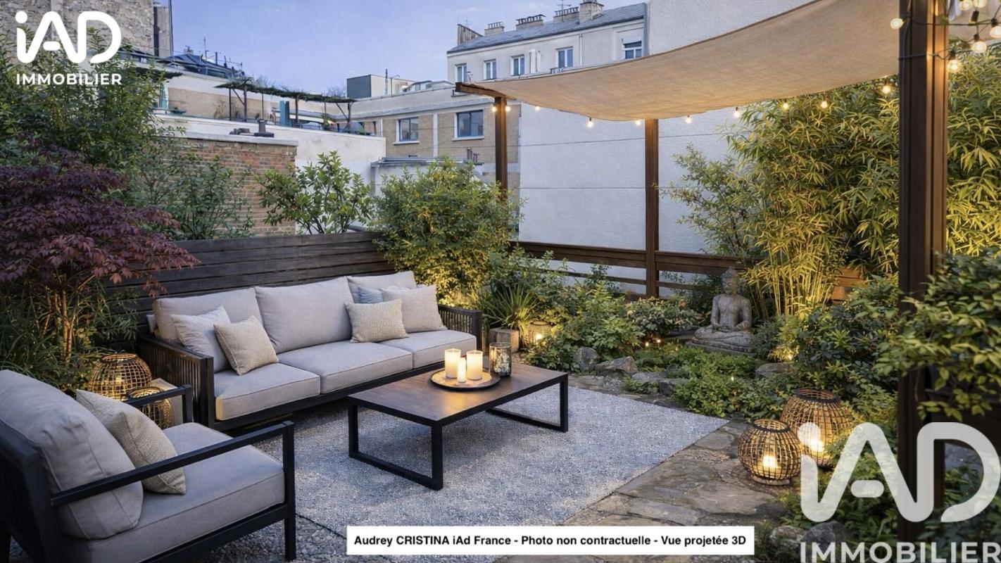 Maison de ville 12 Pièce(s) Paris 20eme Arrondissement