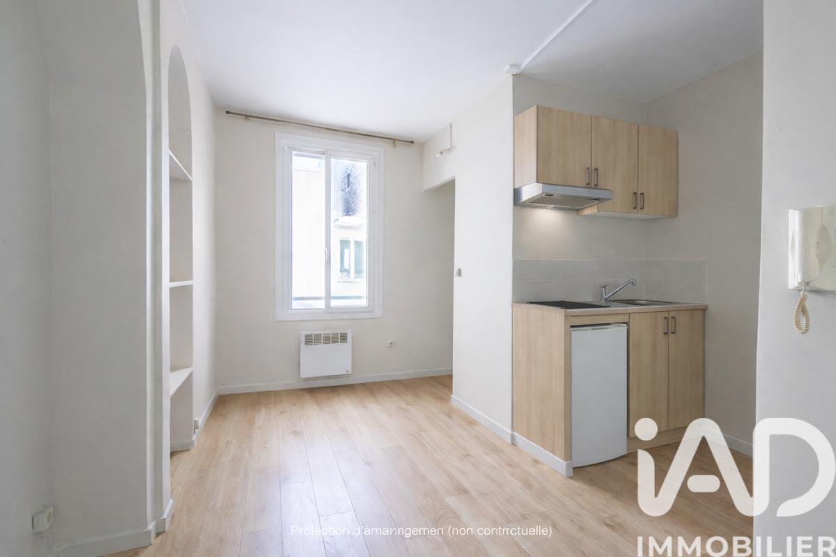 Appartement 1 Pièce(s) Paris 17eme Arrondissement