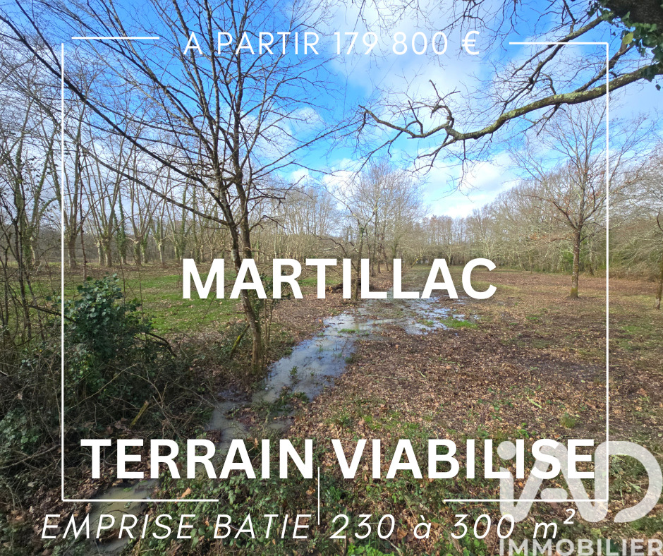 Terrain  Martillac