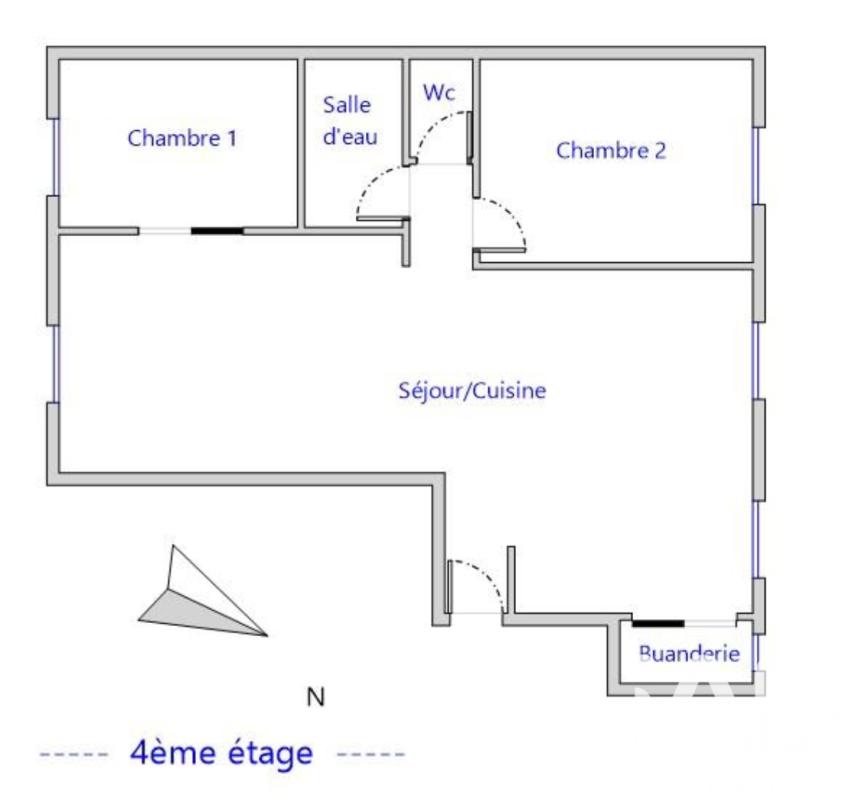 Appartement 3 Pièce(s) Nantes - Photo 13