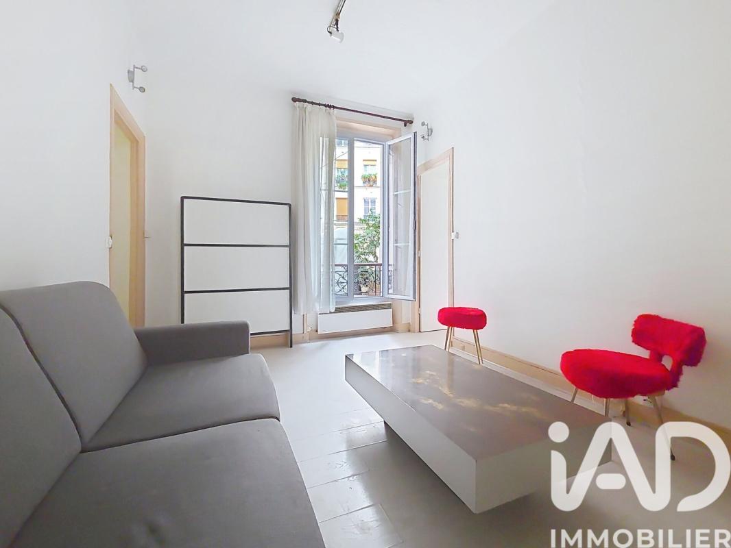 Appartement 2 Pièce(s) Paris 18eme Arrondissement