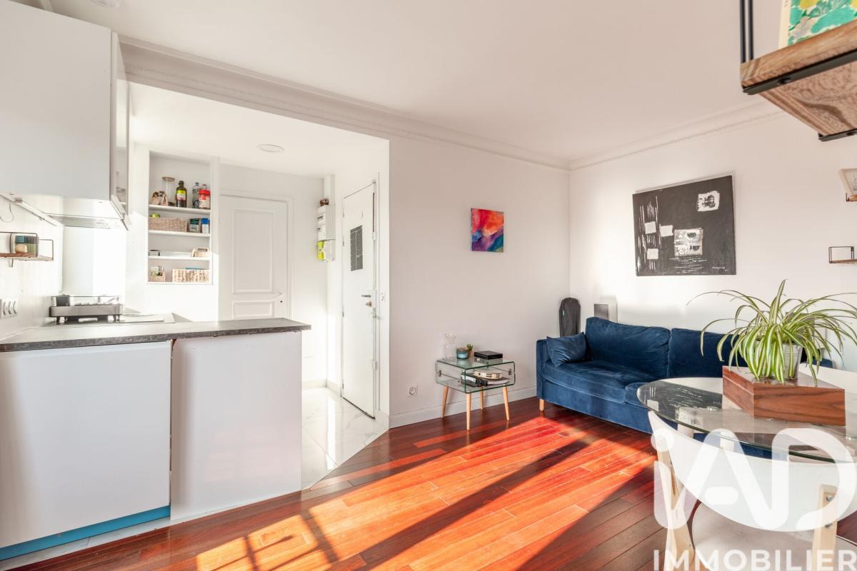 Appartement 2 Pièce(s) Paris 20eme Arrondissement