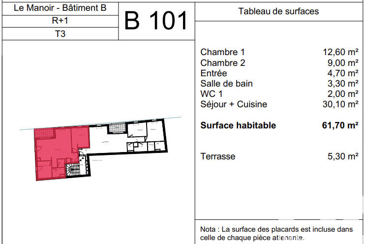 Appartement 3 Pièce(s) Valergues - Photo 12
