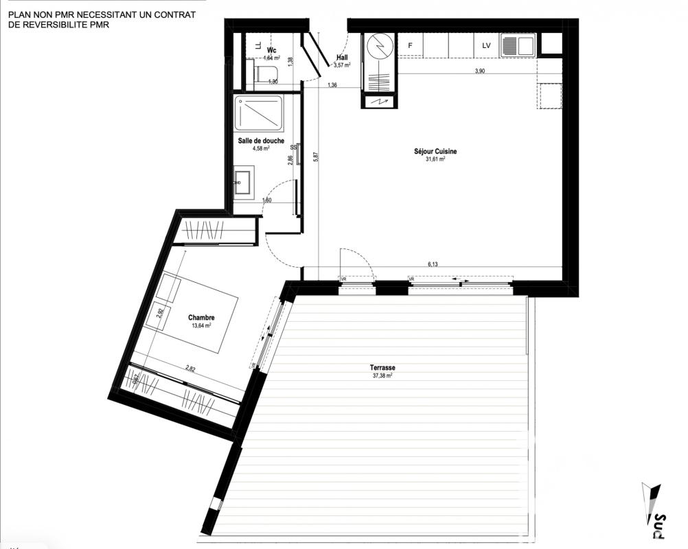 Appartement 2 Pièce(s) Cannes