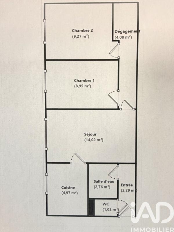 Appartement 3 Pièce(s) Versailles