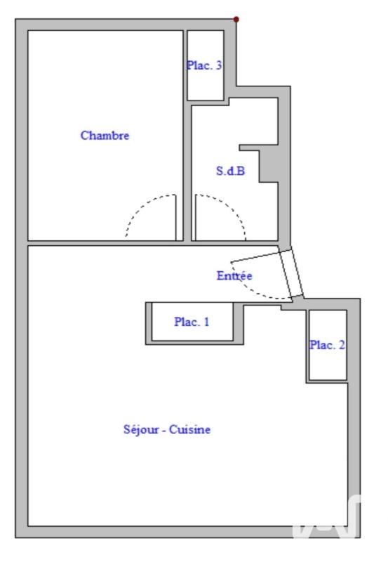 Appartement 2 Pièce(s) Sèvres
