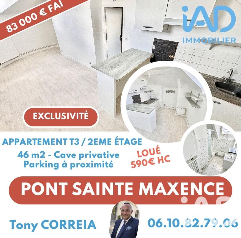 Appartement 3 Pièce(s) Pont-Sainte-Maxence