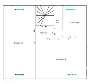 Maison de ville 6 Pièce(s) Loches
