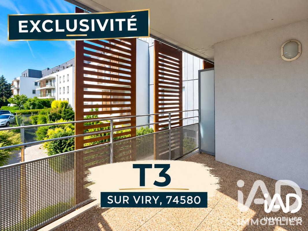 Appartement 3 Pièce(s) Viry