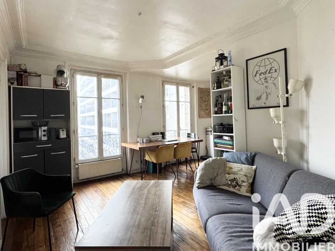 Appartement 2 Pièce(s) Paris 14eme Arrondissement