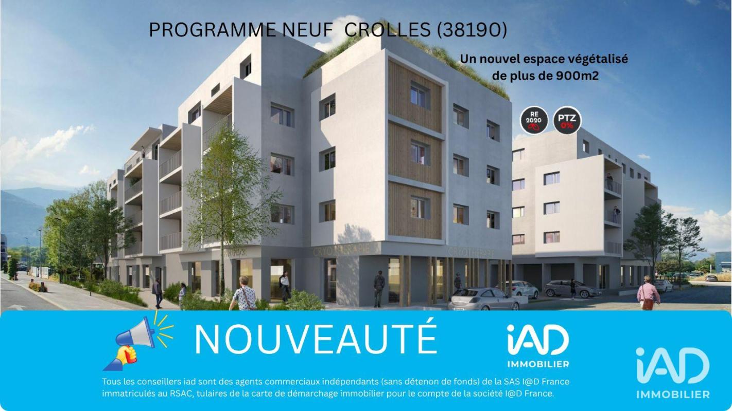 Appartement 2 Pièce(s) Crolles