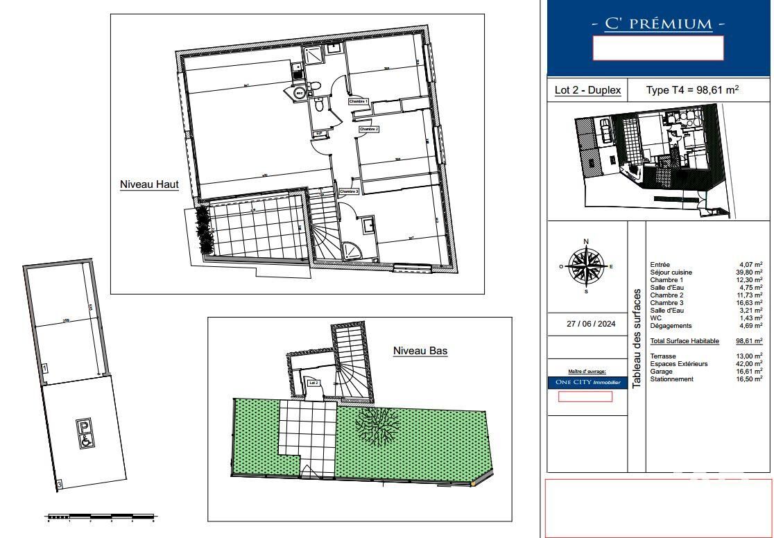 Appartement 4 Pièce(s) Breuil-Bois-Robert