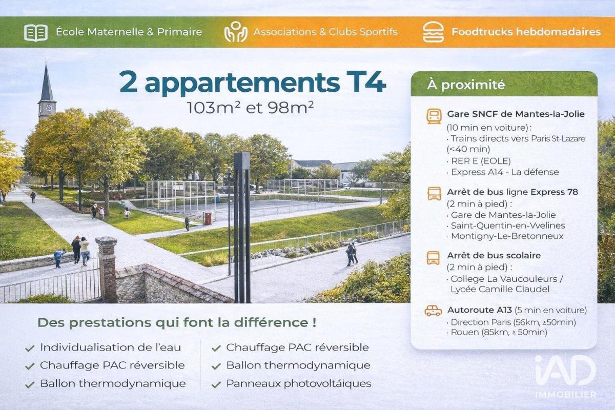 Appartement 4 Pièce(s) Breuil-Bois-Robert - Photo 7