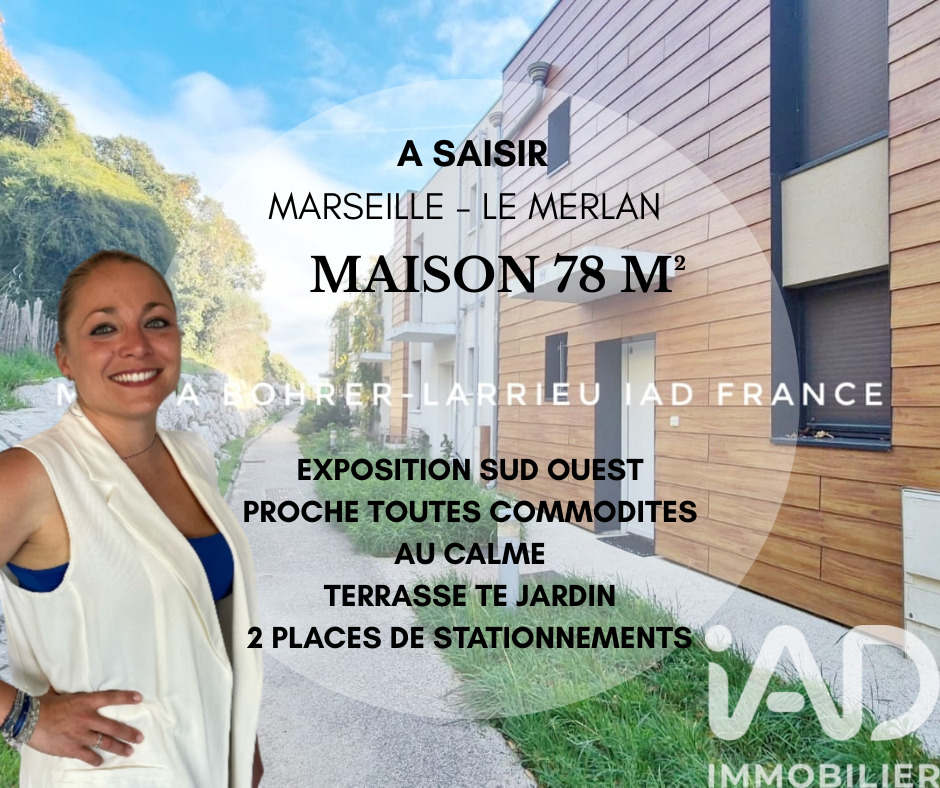 Maison 3 Pièce(s) Marseille 14eme Arrondissement