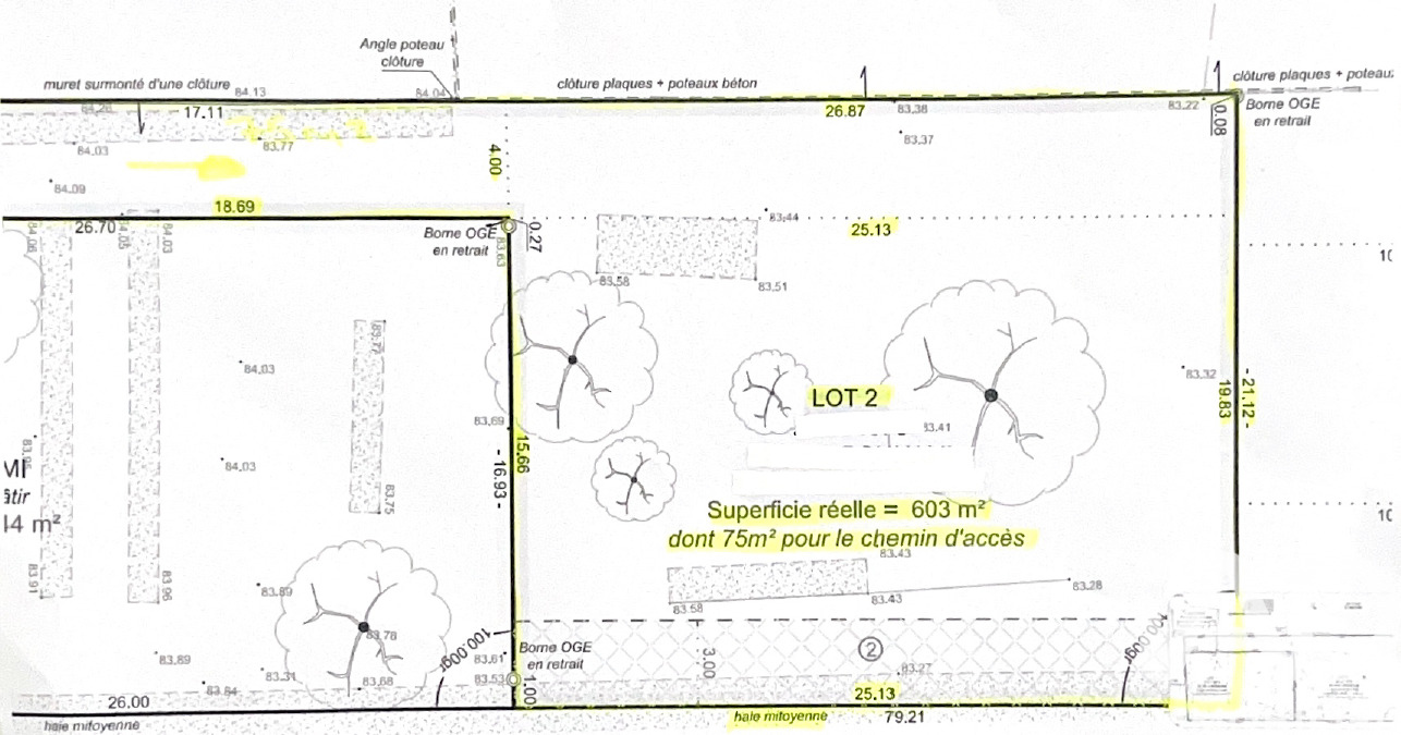 Terrain  Mûrs-Erigné