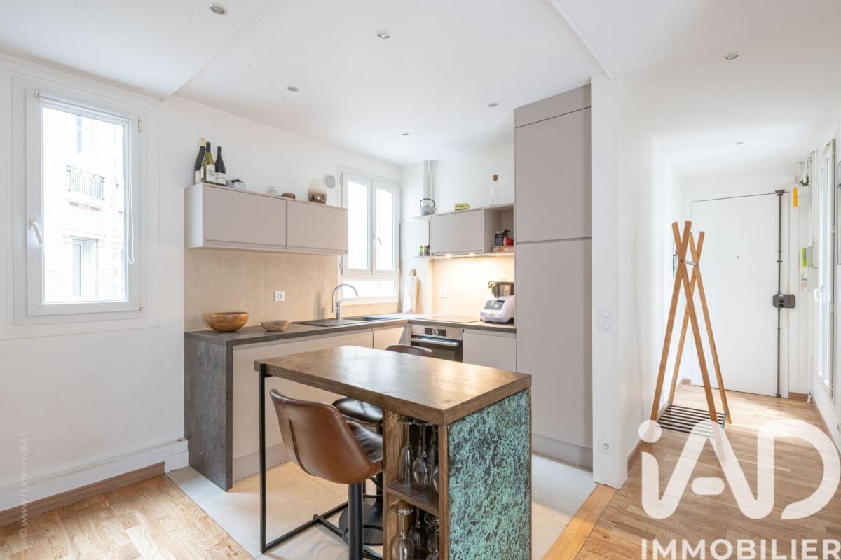 Appartement 2 Pièce(s) Paris 15eme Arrondissement