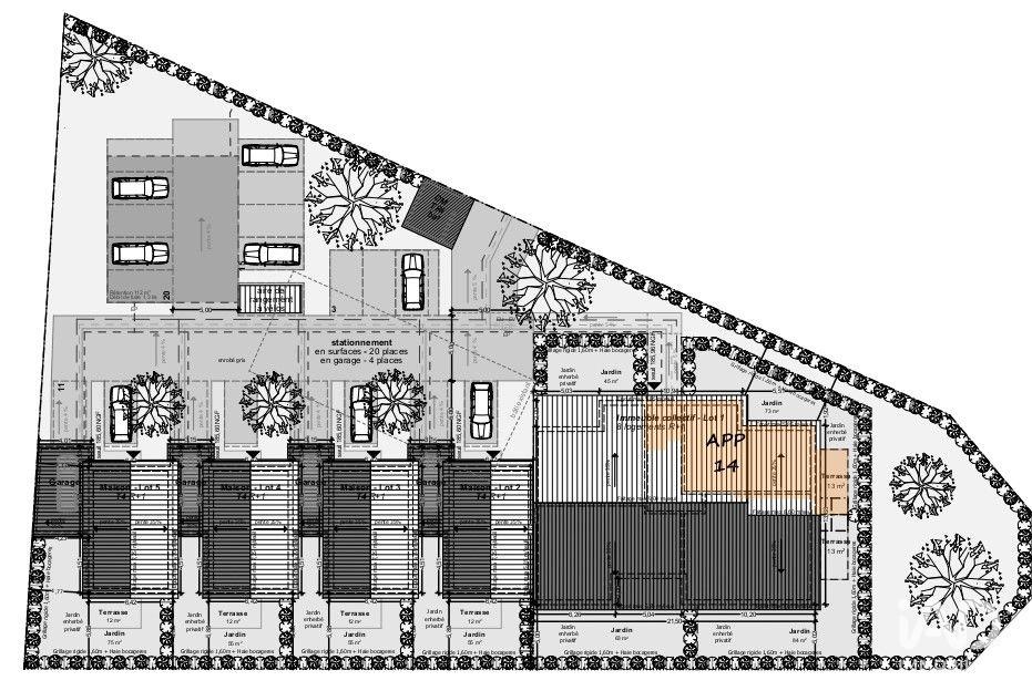 Appartement 3 Pièce(s) Guéreins