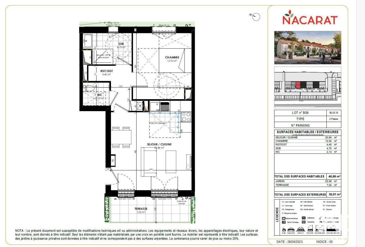 Appartement 3 Pièce(s) Triel-sur-Seine - Photo 6