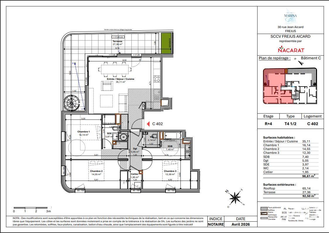 Appartement 4 Pièce(s) Fréjus - Photo 6