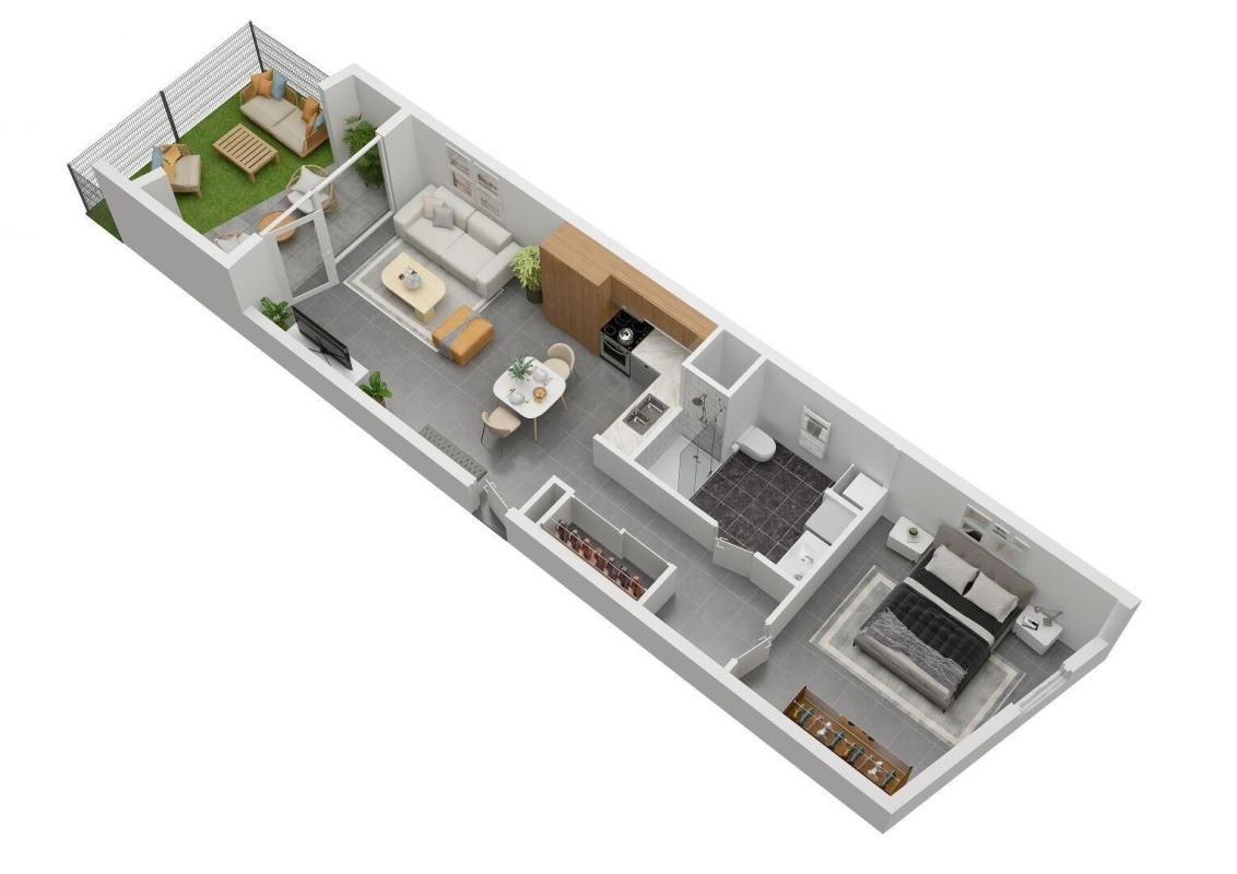 Appartement 2 Pièce(s) Rennes - Photo 6