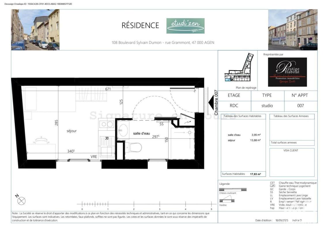Appartement 1 Pièce(s) Agen - Photo 2