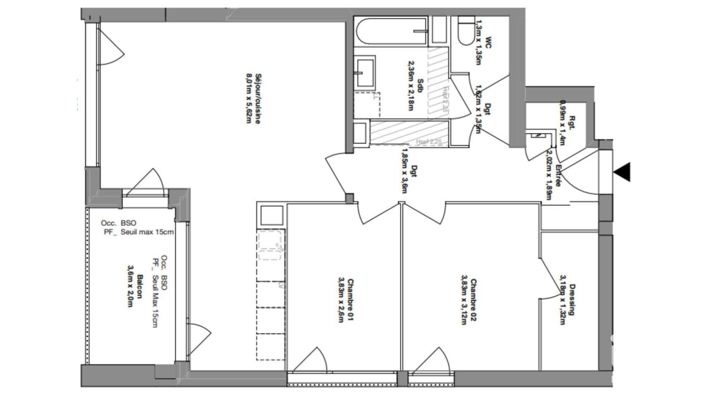 Appartement 3 Pièce(s) Le Bourget-du-Lac - Photo 5
