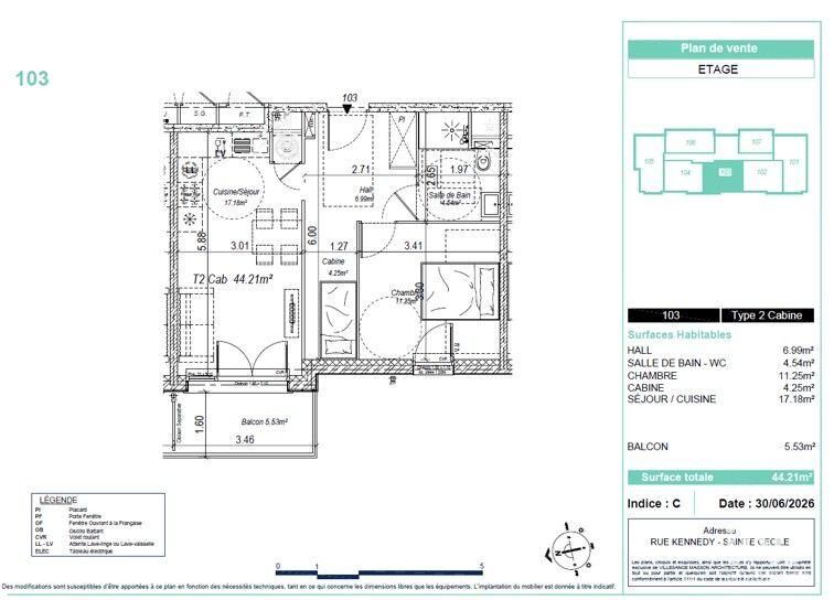 Appartement 2 Pièce(s) Camiers