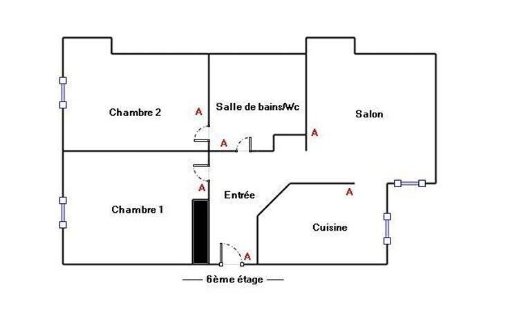 Appartement 3 Pièce(s) Paris 11eme Arrondissement - Photo 8