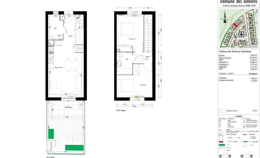 Maison 3 Pièce(s) Aulnat - Photo 11