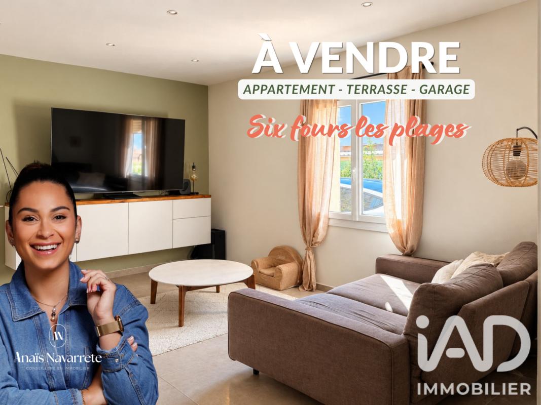 Appartement 3 Pièce(s) Six-Fours-les-Plages